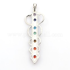 Gemstone Chakras Pendants&nbsp;G-I114-03