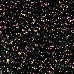 Picasso Spray Painted Glass Seed Beads&nbsp;SEED-T006-04-14