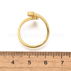 Brass Cuff Rings for Women&nbsp;RJEW-U044-Z