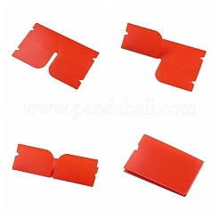 Portable Foldable Plastic Mouth Cover Storage Clip Organizer&nbsp;AJEW-E034-71D