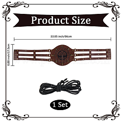 PU Leather Waist Chains for Women&nbsp;AJEW-WH20067-001AG-02