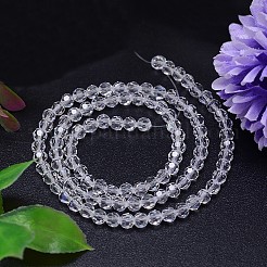 Imitation Austrian Crystal Bead Strands&nbsp;G-M181-6mm-01A