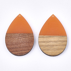 Resin & Walnut Wood Pendants&nbsp;RESI-T023-02A