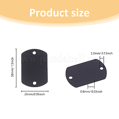 40Pcs Aluminum Connector Charms&nbsp;ALUM-DC0001-01