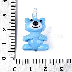 Handmade Lampwork Pendants&nbsp;LAMP-N034-24C