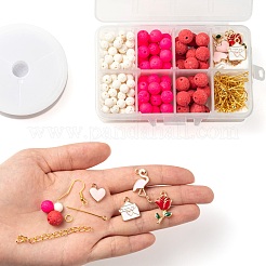 DIY Jewelry Set Making Kits for Valentine's Day&nbsp;DIY-LS0001-83
