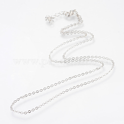 Iron Cable Chains Necklace Making&nbsp;X-MAK-R016-45cm-P
