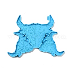 DIY Cattle Head with Flower Cup Mat Silicone Molds&nbsp;LS-DIY-A034-01D