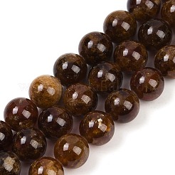 Natural Garnet Beads Strands&nbsp;G-U026-A10-10mm