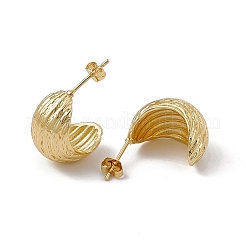 Rack Plating Brass Stud Earrings for Women&nbsp;EJEW-M213-46G