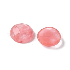 Cherry Quartz Glass Cabochons&nbsp;G-Z075-01