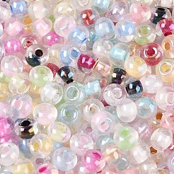 FGB Inside Colours Transparent Glass Seed Beads&nbsp;SEED-T009-01M
