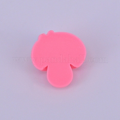 Opaque Frosted Resin Cabochon&nbsp;RESI-WH0009-15