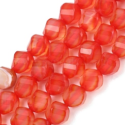 Natural Red Agate Beads Strands&nbsp;G-C267-B12