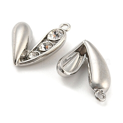 Alloy with Glass Pendants&nbsp;FIND-G062-06P-01