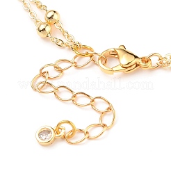 Double Layer Anklets&nbsp;AJEW-AN00309-01