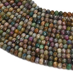 Natural Multicolor Tourmaline Beads Strands&nbsp;GG-CBA9722-B03-01