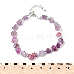 Natural Quartz Chips Bracelets for Women&nbsp;BJEW-H623-01S-02