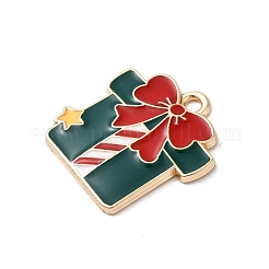 Christmas Alloy Enamel Pendants&nbsp;FIND-H055-17F-G03