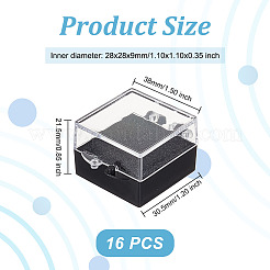 Plastic Presentation Boxes for Badge Storage & Display&nbsp;AJEW-WH0502-09