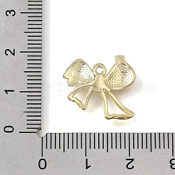 Brass with Misty Rose Enamel Pendants&nbsp;RE-CBAE379-20LG
