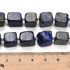 Natural Lapis Lazuli Beads Strands&nbsp;G-D108-B01