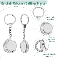 DIY Blank Dome Keychian Making Kit&nbsp;KEYC-AB00064