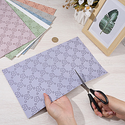 7Pcs 7 Colors PVC Imitation Leather Sheets&nbsp;DIY-CL0002-57