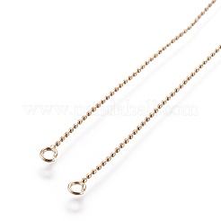 Brass Stud Earring Findings&nbsp;KK-I645-03G