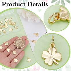 28Pcs Brass Charms&nbsp;KK-BC0014-35