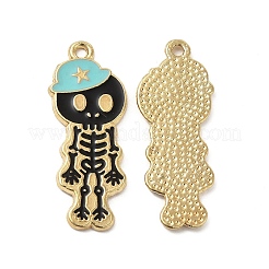 Alloy Enamel Pendants&nbsp;ENAM-G211-02G