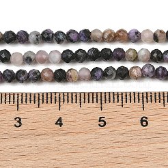 Natural Charoite Beads Strands&nbsp;GG-CBA1497-A01-3mm