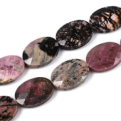 Natural Rhodonite Beads Strands&nbsp;G-S354-13x18-A05