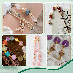 48Pcs 4 Styles 925 Sterling Silver Bead Caps&nbsp;STER-PH0003-97