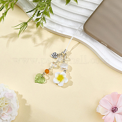 1Pc Alloy Polyester Mobile Straps&nbsp;AJEW-BM0001-22A