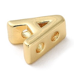 Rack Plating Brass Slide Charms&nbsp;KK-M254-15G-A