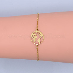 201 Stainless Steel Link Bracelets&nbsp;LS-BJEW-T011-JN506-2