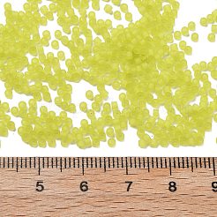 Frosted Colours Glass Seed Beads&nbsp;SEED-H003-06E