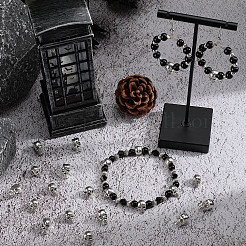 60Pcs 2 Styles Zinc Alloy European Beads&nbsp;FIND-SC0012-29