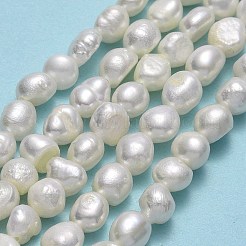 Natural Cultured Freshwater Pearl Beads Strands&nbsp;PEAR-A005-14-01