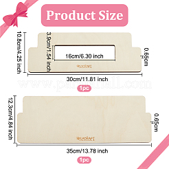 Wood Bow Maker Templates&nbsp;WOOD-WH0105-20