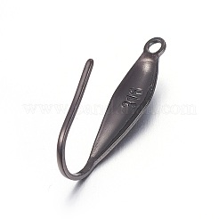 316 Surgical Stainless Steel Earring Hooks Ion Plating(IP)&nbsp;X-STAS-L211-10-B