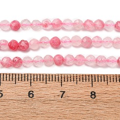 Natural Rhodonite Beads Strands&nbsp;G-Z083-A01-3mm