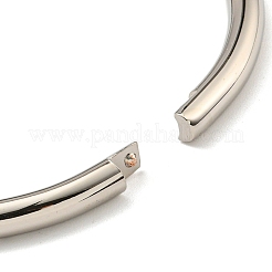 Non-Tarnish 202 Stainless Steel Hinged Plain Bangles&nbsp;BJEW-M317-05P