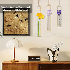 3Pcs 3 Styles Hanging Glass Hydroponic Vase&nbsp;DIY-OC0012-50G