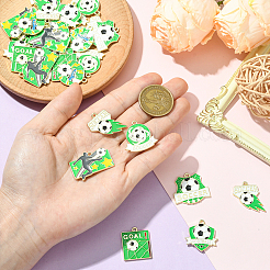 28Pcs 7 Styles Alloy Enamel Pendants&nbsp;FIND-SC0019-56
