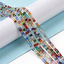 Transparent Glass Bead Strands&nbsp;GLAA-H018-03