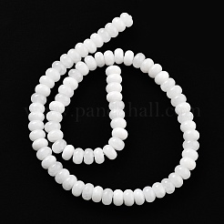 Natural White Jade Beads Strands&nbsp;LS-G-E507-01M