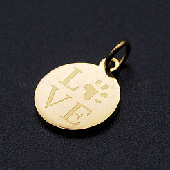201 Stainless Steel Pet Charms&nbsp;STAS-T049-T677-2