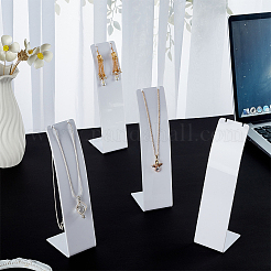 Acrylic Necklace Display Stands&nbsp;NDIS-WH0003-015C